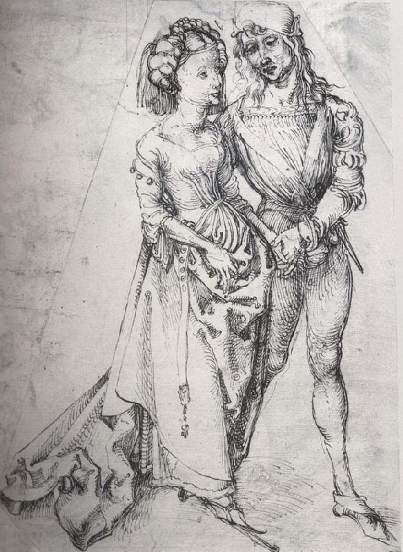 Albrecht Durer Young Couple oil painting image